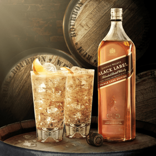 Johnnie Walker Black Label Triple Cask 1L - Imagen 2