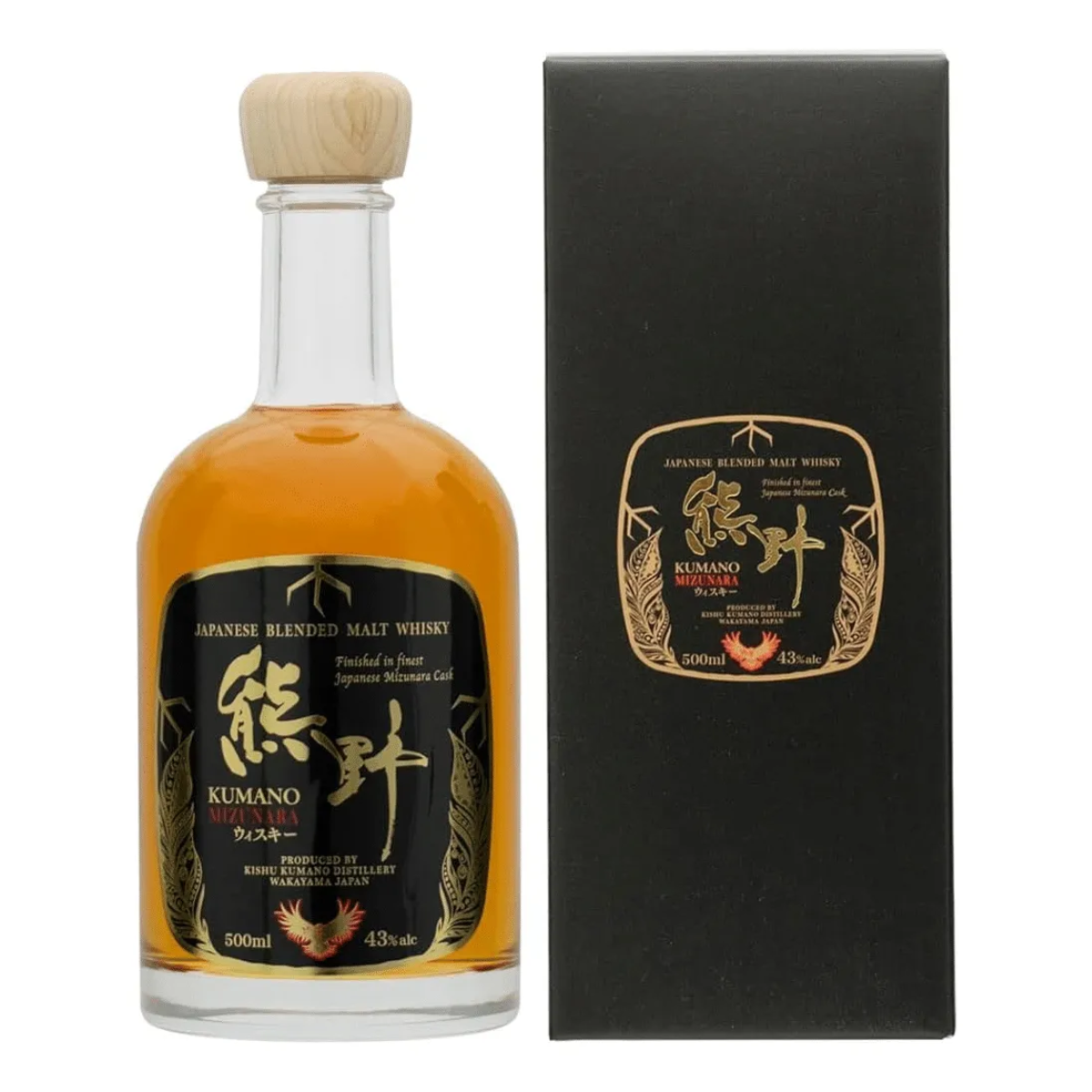 Kumano Mizunara Blended Malt 500ml