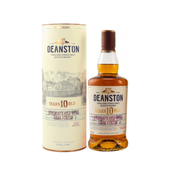 Deanston 10 Años Bourdeaux Red Wine Cask Finish 700ml