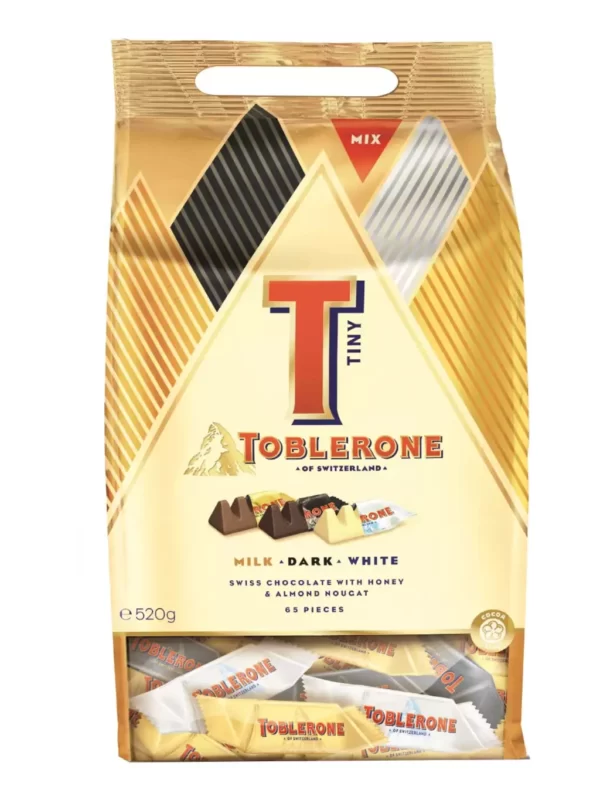 Toblerone Tiny Milk Dark White XL