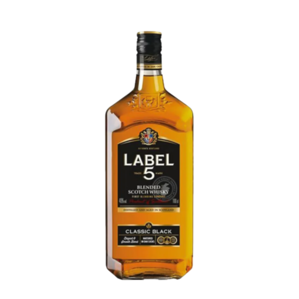 Label 5 Classic Black 1L