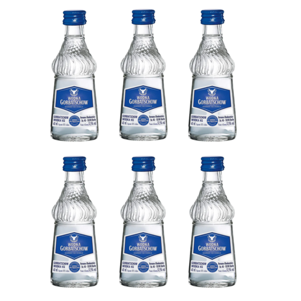 Vodka Gorbatschow 40ml X6