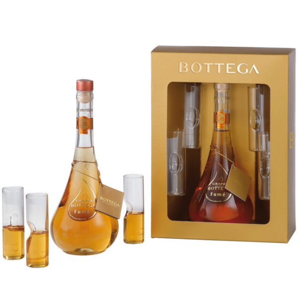 Grappa Sandro Bottega Fumé 700ml Gift Box