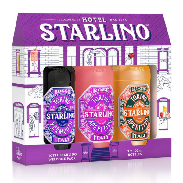 Hotel Starlino Aperitivo Pack Gift Set 3x100ml